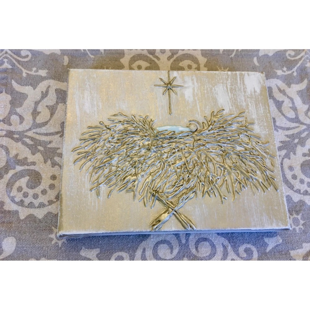 Amy Graham Original Art Baby Jesus/Nativity On‎ Canvas Hand Painted